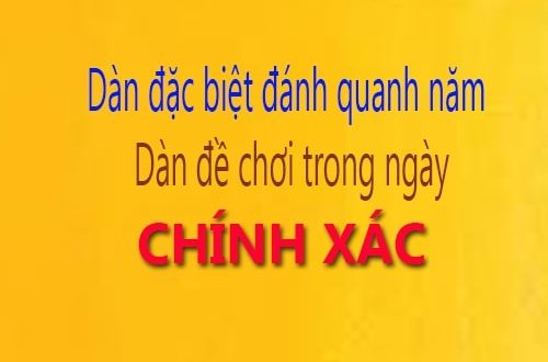 Thông tin cách lập dàn đề trong ngày